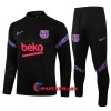 FC Barcelona Training Huppari Suits 2021-22 Neljännes Zip Musta - Miesten